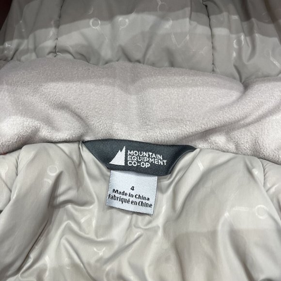 MEC Toaster Snowsuit Red & Grey Size 4 - Picture 4 of 9